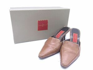 Cole Haan Cole Haan Leather Heal Mule Нотация размер 6 1/2 (ок.