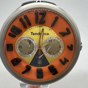 Tendence テンデンス Round Gulliver Crazy T0460409 アナログ腕時計 クロノグラフ 稼働品【4931】の画像2