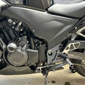 ホンダ CBR400R NC47用中古OVER RACING バックステップ＆ハンドルキットの画像8