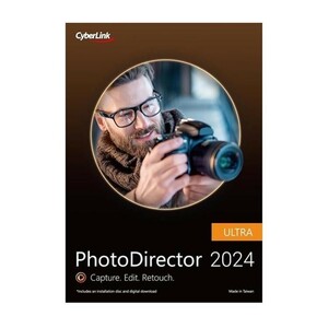 CyberLink PhotoDirector Ultra 2024v15.0 Windows 64bit 永続版日本語ダウンロード