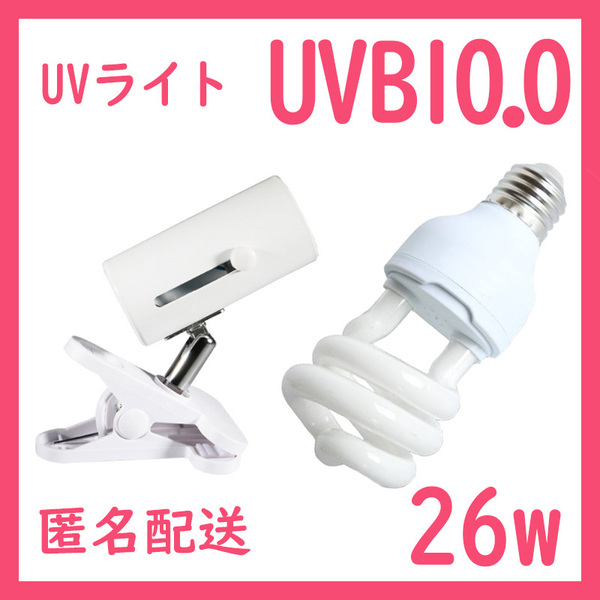 爬虫類ライト【UVライト 26w UVB10】レプタイルUVB150 S0421