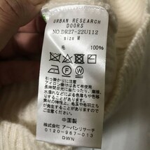URBANRESEARCH 丸首ニット、セーター　size M_画像9
