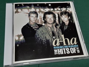 a-ha　アーハ◆『ヘッドラインズ＆デッドラインズ－ザ・ヒッツ・オブ・a-ha』日本盤CDユーズド品