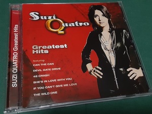 SUZI QUATRO　スージー・クアトロ◆『グレイテスト・ヒッツ』日本盤CDユーズド品