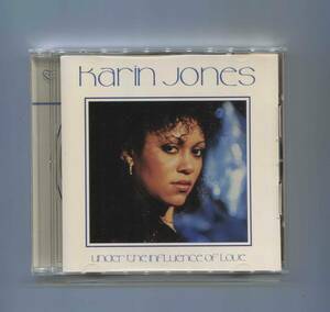 輸入盤中古CD ■ KARIN JONES ■ UNDER THE INFLUENCE OF LOVE ■ US BLACK DISC GUIDE 掲載