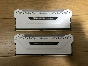 Corsair VENGEANCE RGB PRO DDR4-2666 8GBx2枚 計16GB 動作確認済 メモリ