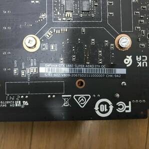 MSI GTX1660 Super 6GB AERO ITX OC グラフィックボード 動作確認済 6の画像7