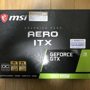 MSI GTX1660 Super 6GB AERO ITX OC グラフィックボード 動作確認済 6の画像1