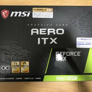 MSI GTX1660 Super 6GB AERO ITX OC グラフィックボード 動作確認済 7の画像1