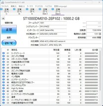 Seagate Barracuda ST1000DM010 1TB HDD 動作確認済 正常判定 使用時間4986時間_画像3