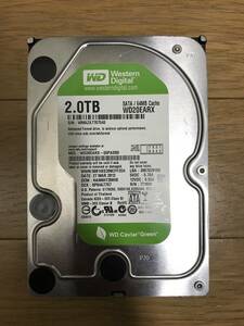 Western Digital WD20EARX 2TB 3.5inch HDD 動作確認済 正常判定 使用時間31097時間