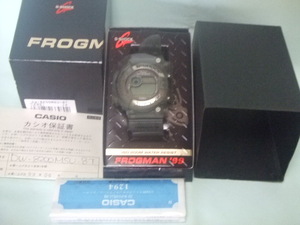 CASIO G-SHOCK FROGMAN DW-8200 MSU-8T メン・イン・ブラック スケルトン フロッグマン９９