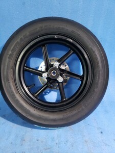 ホンダ　APE,XR,NSF100,NSR50　リアホイール　タイヤ新品　