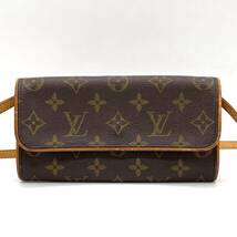 1円 LOUIS VUITTON ルイヴィトン モノグラム ポシェットツインPM ショルダーバッグ M51854_画像2