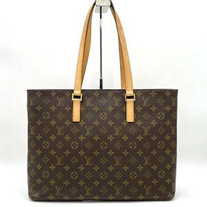 1円 良品 LOUIS VUITTON ルイヴィトン モノグラム ルコ トートバッグ ショルダー 肩掛け レディース M51155