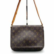 1円 LOUIS VUITTON ルイヴィトン モノグラム ミュゼットタンゴ ショートストラップ ショルダーバッグ M51257_画像1