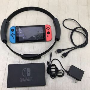 保管品 ジャンク品 Nintendo Switch 任天堂スイッチ HAC-001 2020 本体セット リングフィット リングのみ付き