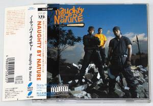 NAUGHTY BY NATURE 1st 1991年旧規格日本盤帯付き SRCS5587ノーティバイネイチャー Tommy Boy