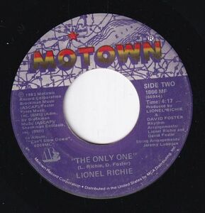 Lionel Richie - Love Will Conquer All / The Only One (A) SF-CK502