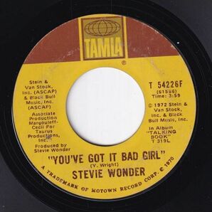 Stevie Wonder - Superstition / You've Got It Bad Girl (A) SF-CK441の画像1