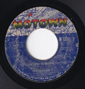 The Jackson 5 - Dancing Machine / It's Too Late To Change The Time (B) SF-CK439