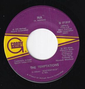 The Temptations - Hey Girl (I Like Your Style) / Ma (A) SF-CK488