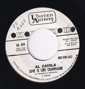 Al Caiola - Katusha / Love Is Like Champagne (A) OL-CK342