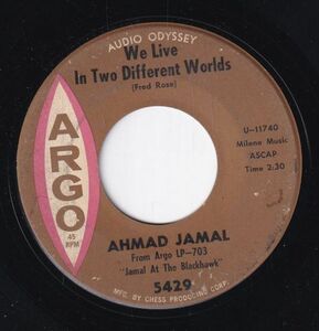 [Jazz] Ahmad Jamal - Night Mist Blues / We Live In Two Different Worlds (C) SF-CJ599