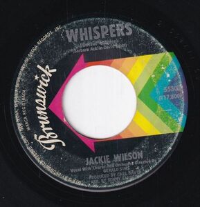 Jackie Wilson - Whispers (Gettin' Louder) / The Fairest Of Them All (B) SF-CK237