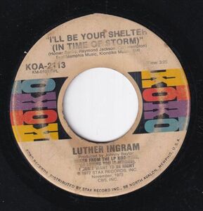 Luther Ingram - I'll Be Your Shelter (In Time Of Storm) / I Can't Stop (C) SF-CK386