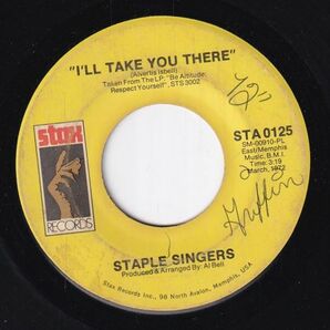 The Staple Singers - I'll Take You There / I'm Just Another Soldier (B) SF-CJ548の画像1