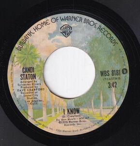 Candi Staton - Young Hearts Run Free / I Know (B) SF-CM350