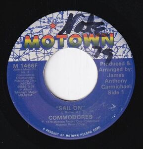 Commodores - Sail On / Thumpin' Music (A) SF-CK162