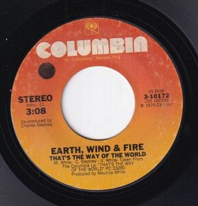 Earth, Wind & Fire - That's The Way Of The World / Africano (B) SF-CM255