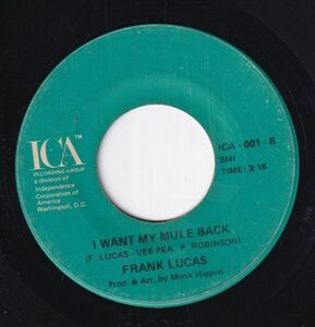 Frank Lucas - Good Thing Man / I Want My Mule Back (C) SF-CM347