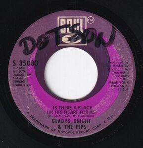 Gladys Knight & The Pips - I Don't Want To Do Wrong / Is There A Place (In His Heart For Me) (B) SF-CK111