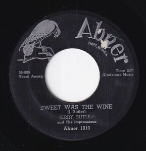 Jerry Butler And The Impressions - For Your Precious Love / Sweet Was The Wine (B) SF-CK114