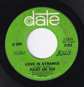 Peaches And Herb - Love Is Strange / It's True I Love You (A) SF-CM336