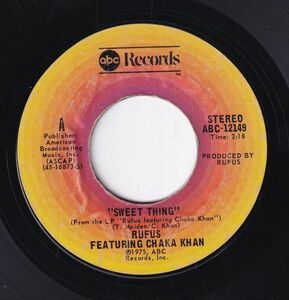 Rufus Featuring Chaka Khan - Sweet Thing / Circles (B) SF-CK064