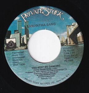 Samantha Sang - Samantha Sang / You Keep Me Dancing (A) SF-CK093