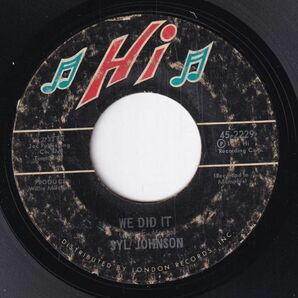 Syl Johnson - We Did It / Any Way The Wind Blows (B) SF-CM284の画像1