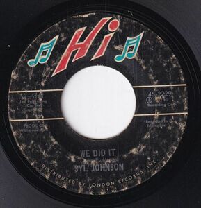 Syl Johnson - We Did It / Any Way The Wind Blows (B) SF-CM284