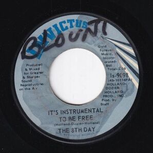 The 8th Day - You've Got To Crawl (Before You Walk) / It's Instrumental To Be Free (A) SF-CK089の画像1