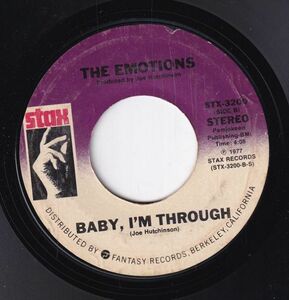 The Emotions - Shouting Out Love / Baby I'm Through (A) SF-CM344