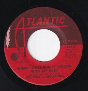 The Sweet Inspirations - Let It Be Me / When Something Is Wrong With My Baby (B) SF-CK106