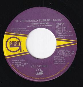 Val Young - If You Should Ever Be Lonely / Instrumental (A) SF-CK146