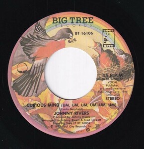 Johnny Rivers - Curious Mind (Um, Um, Um, Um, Um, Um) / Ashes And Sand (A) RP-CF148