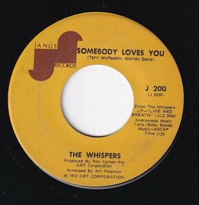 The Whispers - Somebody Loves You / Can We Love Forever (B) SF-CF263