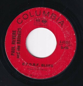 Paul Revere And The Raiders - Just Like Me / B.F.D.R.F. Blues (B) SF-CF300