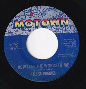 The Supremes - Where Did Our Love Go / He Means The World To Me (B) SF-CF418